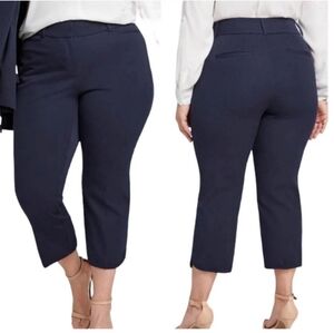 Lane Bryant the Allie Crop Blue Pants Size 18